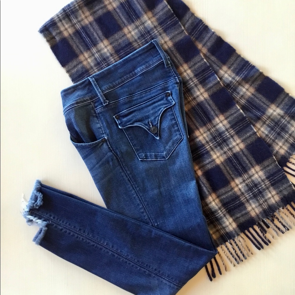 Never Worn, NWOT Hudson Step Hem Jeans; 27